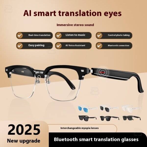 Multi-Language Real-time Translation Bluetooth Listening And Calling Technology