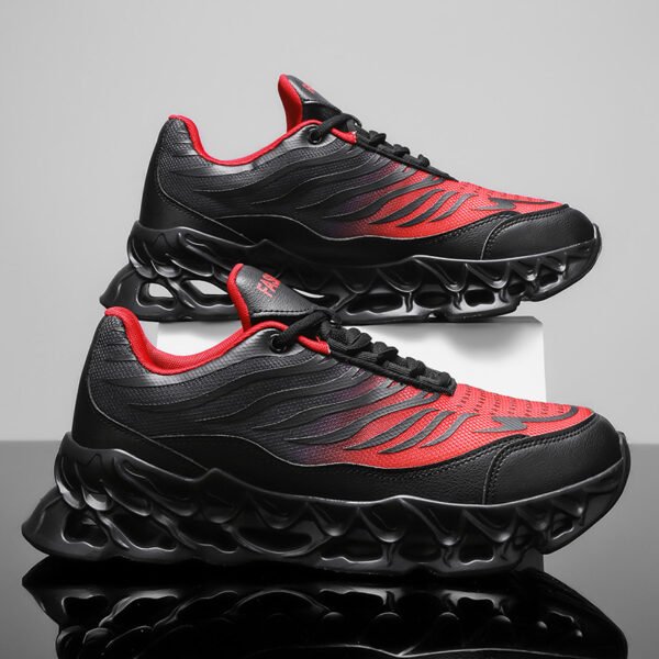 35088fea-1040-4c7a-8841-805a52f404e2.jpg Men's Lace-up Sneakers Thick-soled Daddy Vulcanized Shoes Outdoor Running Sports Casual Shoes
