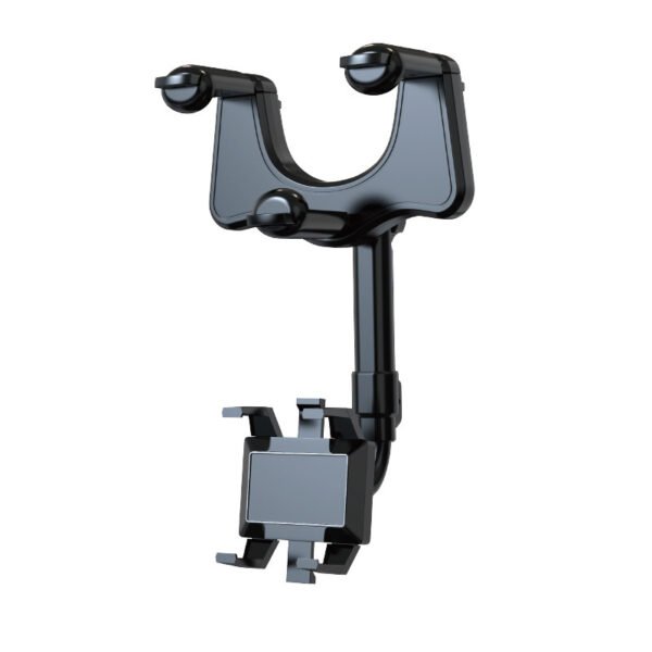 73424594-1044-4550-839f-dddae3565c37.jpg Rearview Mirror Phone Holder For Car Rotatable And Retractable Car Phone Holder Multifunctional 360 Rear View Mirror Phone Holder Suitable For All Mobile Phones And All Car