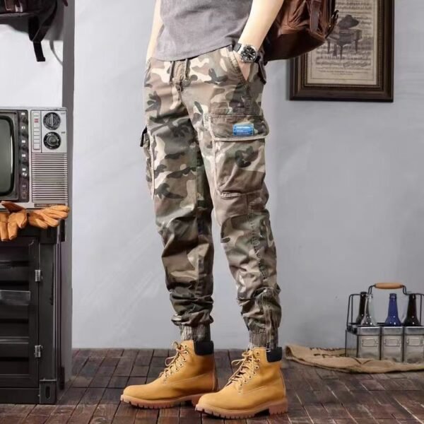 O1CN01LJWLAp1xG7lYNYk2L_2218570876415-0-cib.jpg Camouflage Cargo Pants Men's Trousers With Pockets Fashion Casual Loose Tapered Pants