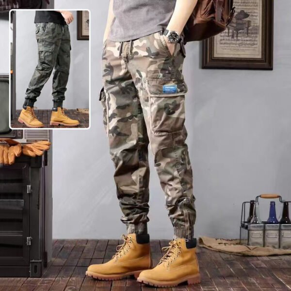 bbe1d97b-829d-4555-b565-b764f2446ee5.jpg Camouflage Cargo Pants Men's Trousers With Pockets Fashion Casual Loose Tapered Pants