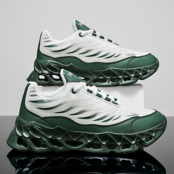e1f73f37-1a81-4e9a-bf64-670b0c630952.jpg Men's Lace-up Sneakers Thick-soled Daddy Vulcanized Shoes Outdoor Running Sports Casual Shoes